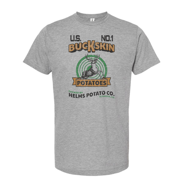 Buck Skin Potatoes - Poly-Rich T-Shirt