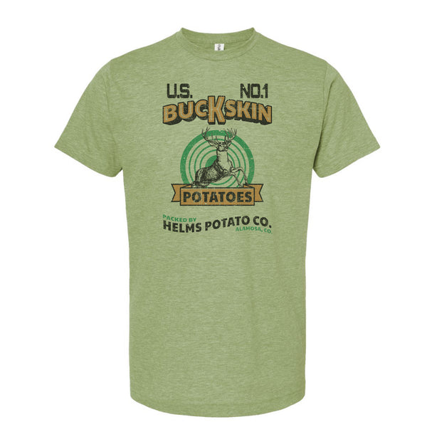 Buck Skin Potatoes - Poly-Rich T-Shirt