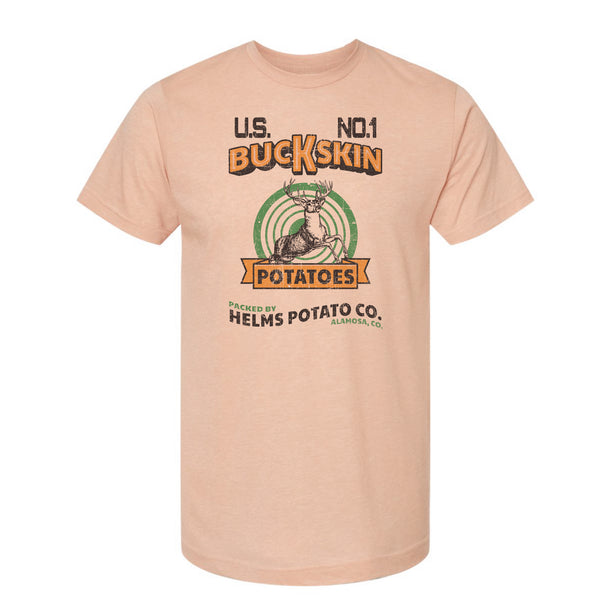 Buck Skin Potatoes - Poly-Rich T-Shirt