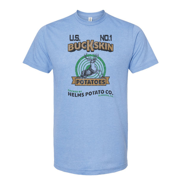 Buck Skin Potatoes - Poly-Rich T-Shirt