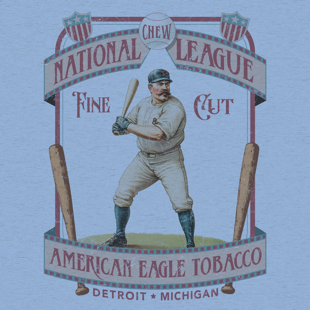 american eagle tobacco NATIONAL LEAGUE AMERICAN EAGLE TOBACCO