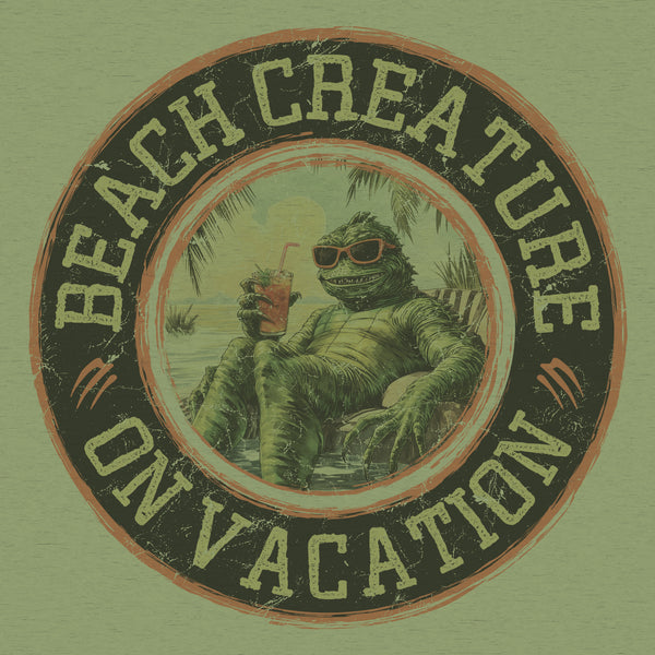 BEACH CREATURE ON VACATION - 01012