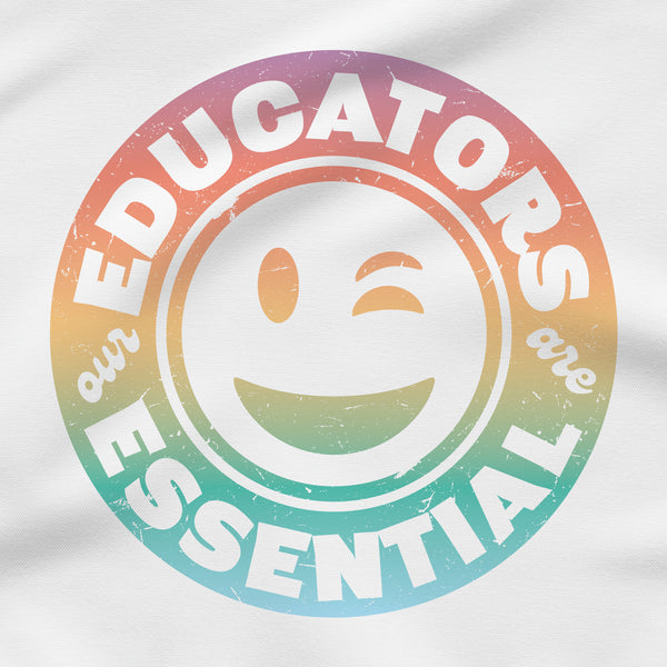 Educators are Essential - Poly-Rich T-Shirt