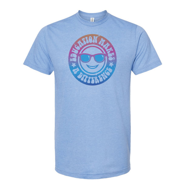 Education Makes a Difference - Poly-Rich T-Shirt
