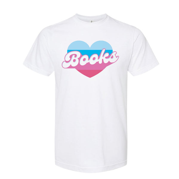 Love Books - Poly-Rich T-Shirt