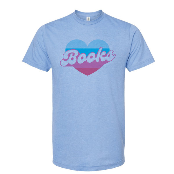 Love Books - Poly-Rich T-Shirt