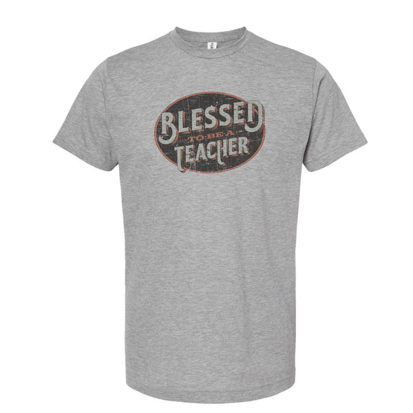 Blessed to be a Teacher - Poly-Rich T-Shirt