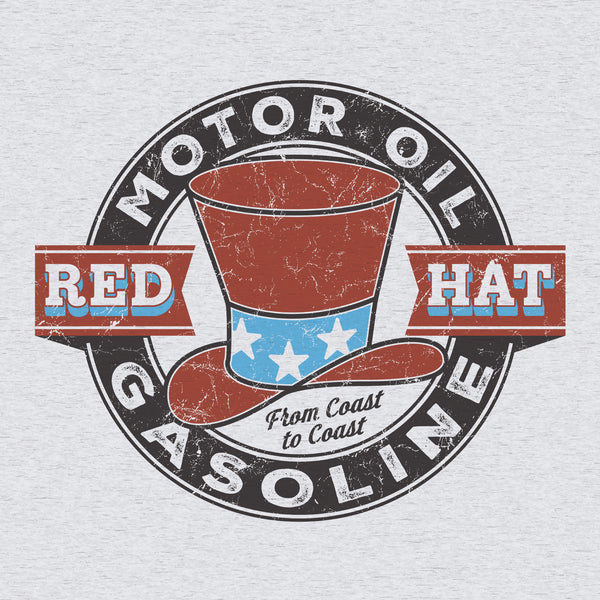 RED HAT MOTOR OIL GASOLINE - 13001