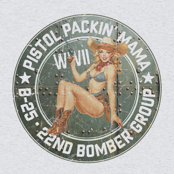 PISTOL PACKIN MAMA NOSE ART - 14007