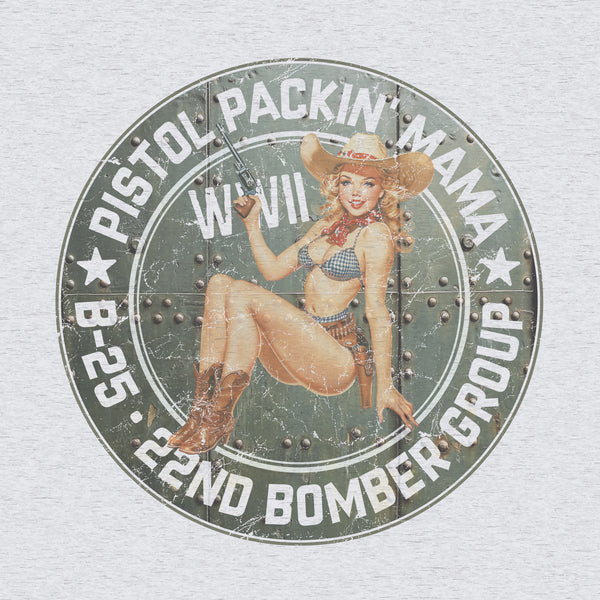 PISTOL PACKIN MAMA NOSE ART - 14007